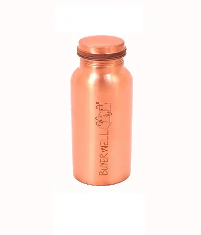 Premium Quality Copper 500 Ml Water Bottles Pack Of 1