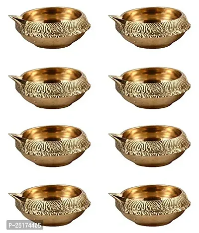 Classic Brass Kuber Deep Pack Of 8