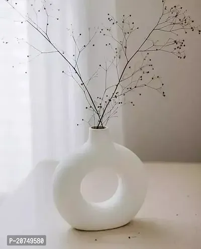Donut Vase for Home Decor 8 inch-thumb0