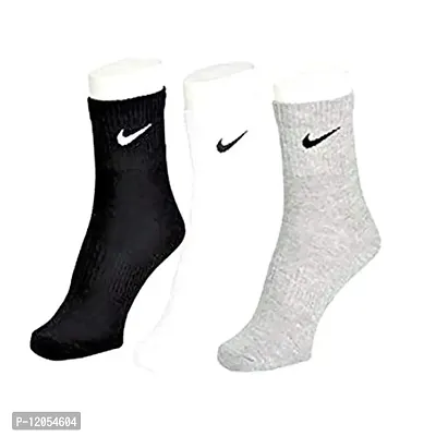 Urban Swag Unisex Ankle Length Cotton Socks (Pack Of 3 Pairs) (brandanklmulti 3pairs_Multicolour)-thumb2