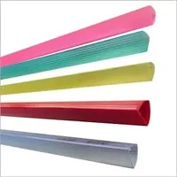 Plastic File Folder Document Sliding Bar Covers, A4 Size, Pack of 5-thumb1