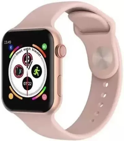 T500 Bluetooth Calling Function Smartwatch Smartwatch  Q2 (Pink Strap Regular)