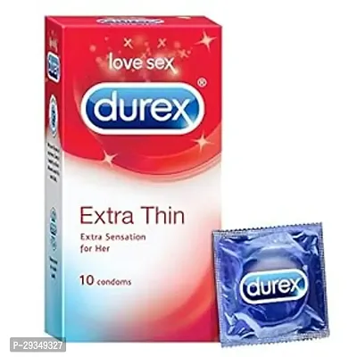 Durex Extra Thin Condoms for Men - 10 Count-thumb0