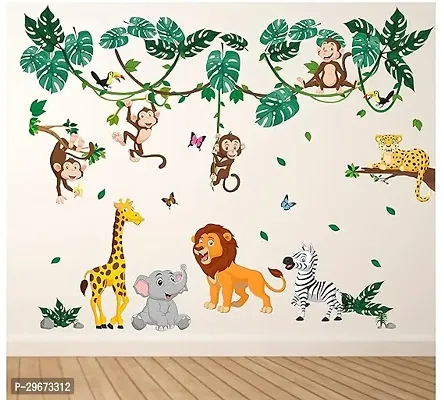 Cute PVC Vinyl Animal Wall Stickers