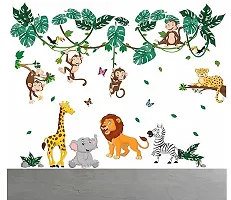 Cute PVC Vinyl Animal Wall Stickers-thumb2