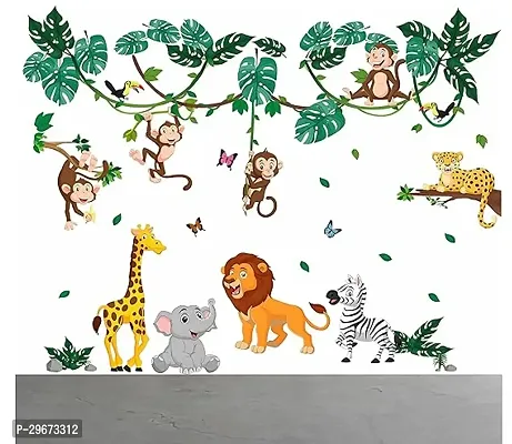 Cute PVC Vinyl Animal Wall Stickers-thumb3