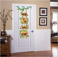 Welcome to Our Sweet Home Door Wall Sticker (Pack of 1)-thumb2