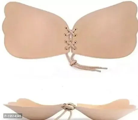 Stylish  Silicon Solid Bras For Women