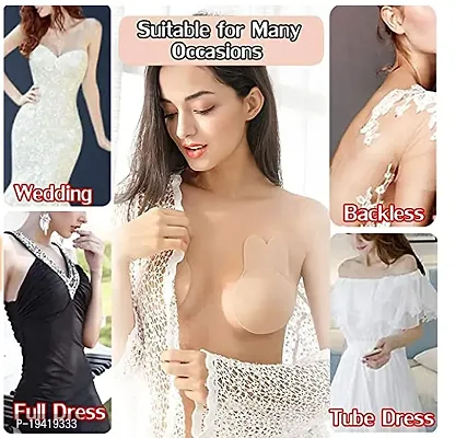 Adhesive Bra Invisible Bra Sticky Bra Strapless Backless Bra Breast Lift  Tape Nipple Covers for Women