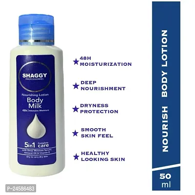 Shaggy body milk body lotion 50 ml pack pack of 2-thumb0