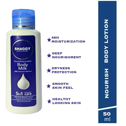 Shaggy body milk body lotion 50 ml pack pack of 2