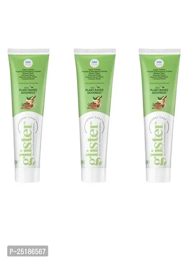 Glister herbal toothpaste pack of 3(50gm each)-thumb0