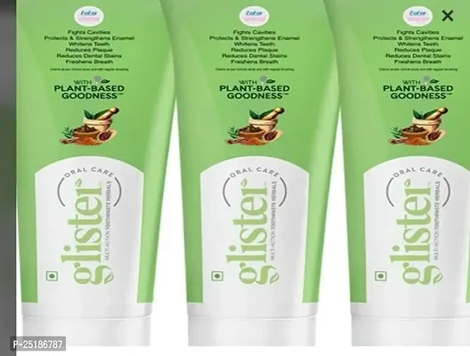 Glister herbal toothpaste pack of 3(50gm.each)-thumb0
