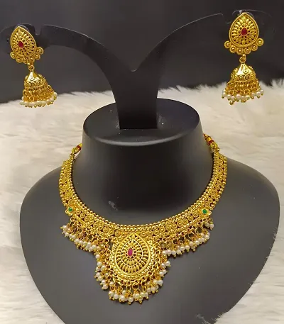 Gold Plated Alloy Jewellery Sets