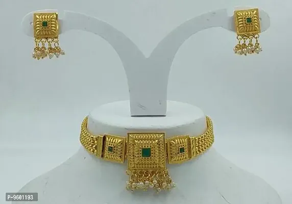 Fancy Alloy Jewellery Set For Women-thumb0