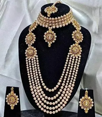 Designer Pearl Alloy Bridal Sets