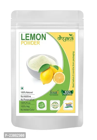 Dhyana Exim Lemon Powder 500Gm For Cooking