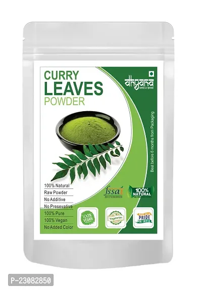 Dhyana Exim Curry Leaves Powder 100Gm Pack Kadi Patta Karibevu Karuveppilai Powder