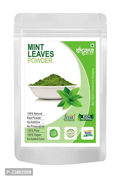 Dhyana Exim Mint Leaves Powder 500Gm Pack- Pudina Powder-thumb0