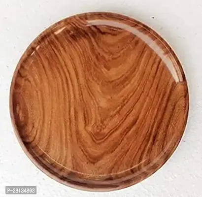 Eco Friendly Natural Wooden Serving  Platter-thumb0