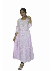 Stylish Rayon Gown for Women-thumb3