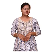 Printed Rayon Stitched Anarkali  Gown-thumb3