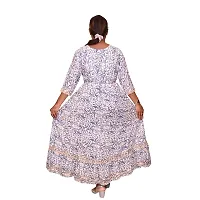 Printed Rayon Stitched Anarkali  Gown-thumb1