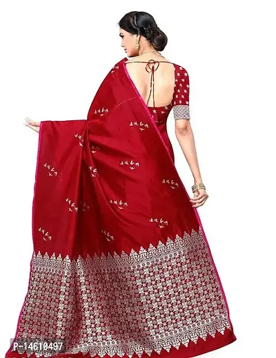 Beautiful Lichi Silk Jacquard Work Saree for Women-thumb3