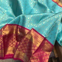 Beautiful Art  Silk Jacquard Work Saree for Women-thumb2