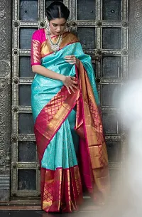 Beautiful Art  Silk Jacquard Work Saree for Women-thumb3