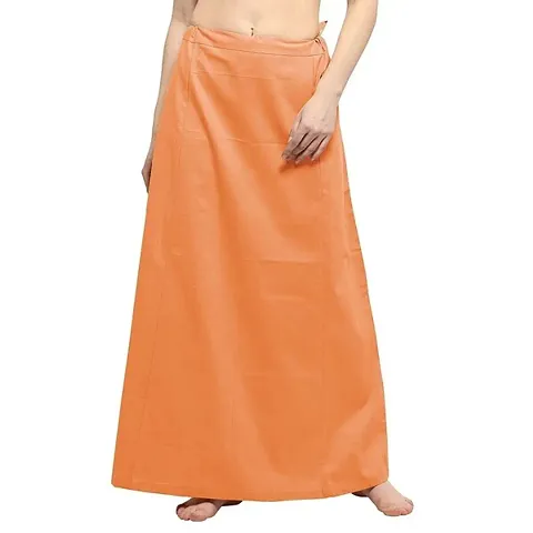 Stylish Solid Readymade Saree Petticoats