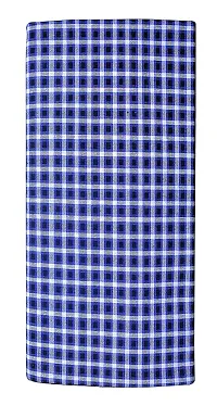Men's Cotton Checks Lungi - Multicolor, Pack of 5, Size-2.25 meters-thumb3