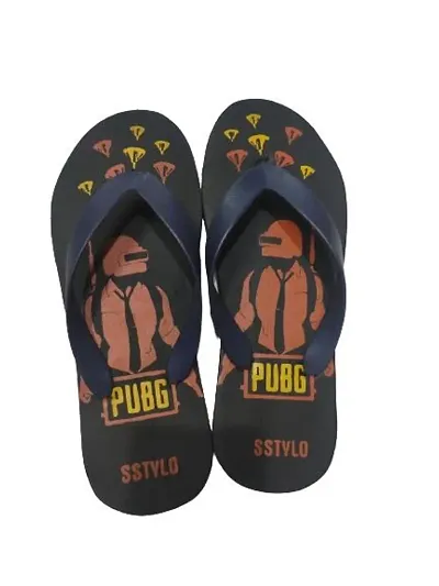 Stylish Fancy Rubber Slippers For Men