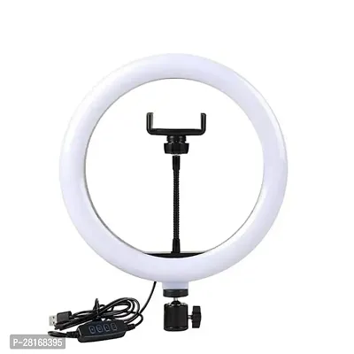 10 Inch LED Ring Light with 3 Level Brightness Dimmable Lighting-thumb0