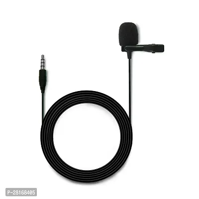 Electret Condenser Lavalier Microphone with 3.5mm TRRS 1.5m Cable-thumb0