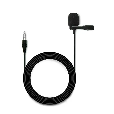 Electret Condenser Lavalier Microphone with 3.5mm TRRS 1.5m Cable