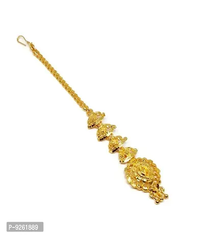 Traditional Micro Gold Plated Beautiful Maang Tikka For Women