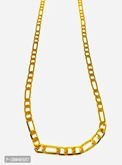 High Gold Plated Imported Chain Look like Real Gold Polish For Women And Men ( Size 20 )