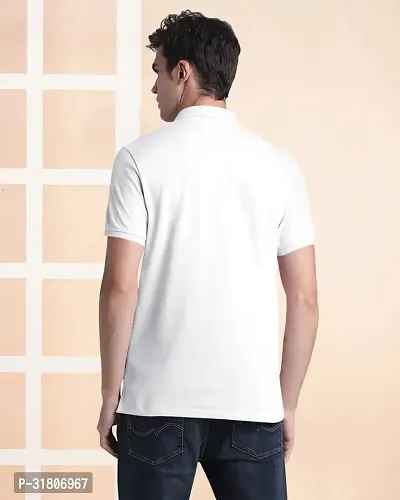 Trendy Stylish Cotton Blend Polos for Men-thumb2