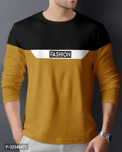 Stylish Cotton Blend Tshirt for Men-thumb3