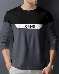 Stylish Cotton Blend Tshirt for Men-thumb2