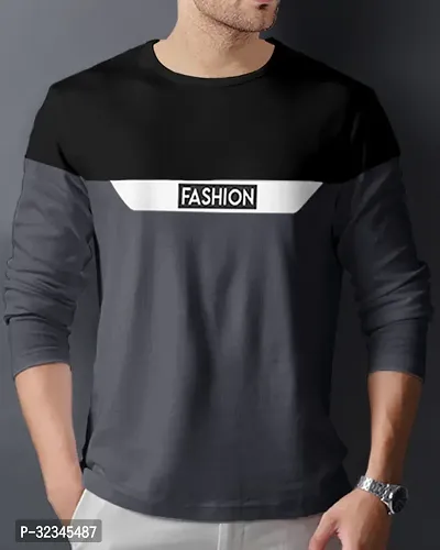 Stylish Cotton Blend Tshirt for Men-thumb3