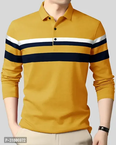 Trendy Stylish Cotton Blend Polos for Men-thumb0