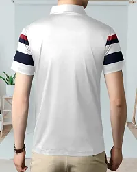 Stylish Cotton Blend T-shirt For Men-thumb1