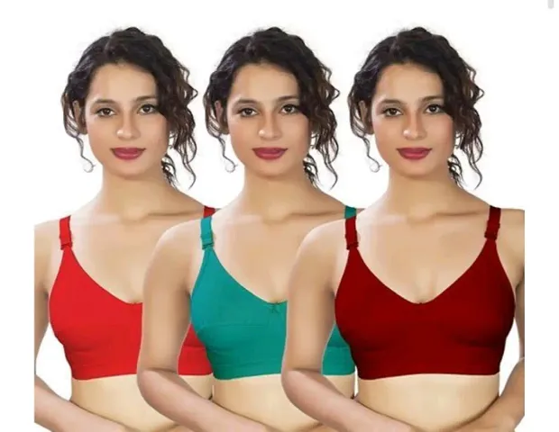 Pack Of 3 Basic Bra Combo