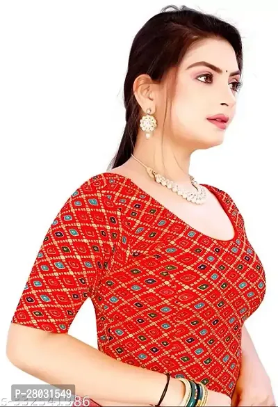Classic Printed Blouse for Women-thumb0
