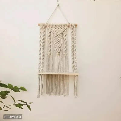 Wall hanging Macrame Decor Item White-thumb2