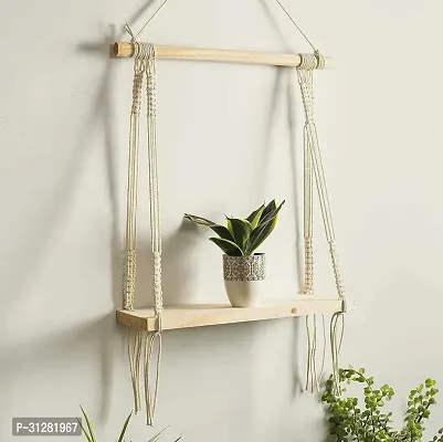 MACRAME WALL HANGING NEW DESIGN FOR HOME  BALCONY APPARTMENT DECOR White-thumb2