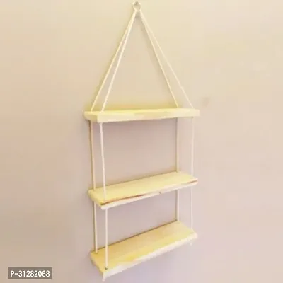 Wall Hanging Shelf Indoor Set of 1 Beige-thumb2