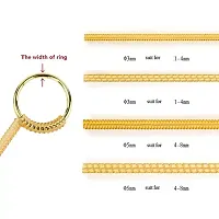 EZ LIVING 4pcs Gold Ring Size Adjuster for loose ring How to Keep Your Loose Rings in Place Say Goodbye to Loose Rings with This Innovative Ring Sizer Set-thumb2